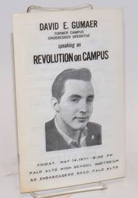 image of David E. Gumaer, Former Campus Undercover Operative, Speaking on Revolution on Campus