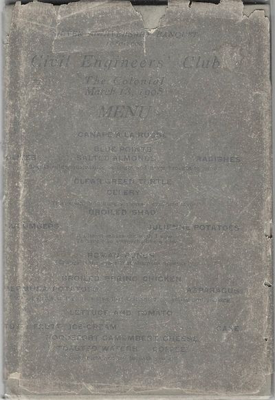 Twenty-Five Years of Progress: Being a slight historical sketch of the Civil Engineers' Club of Cleveland, 1880-1905
