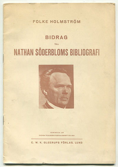 Bidrag till Nathan Söderbloms bibliografi.…