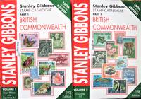 Stanley Gibbons Stamp Catalogue. Part 1 British Commonwealth 1998. Including Post-Independence Issues of Fiji and Ireland. Volumes 1 and 2.