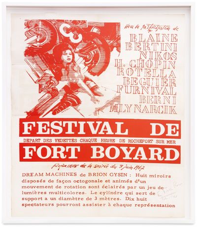 Festival de Fort Boyard: Dream Machines (Exhibition Poster, Signed)