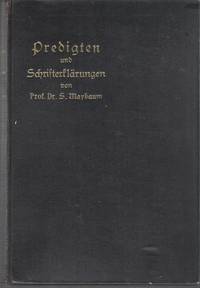 Predigten Und Schrifterklarungen