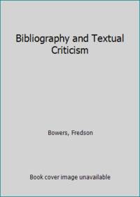 Bibliography and Textual Criticism