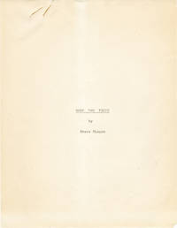 Save the Tiger (Original manuscript of the first five chapters of the novel)