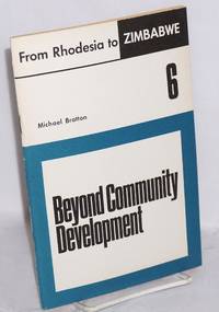 image of Beyond community development: the political economy of rural administration in Zimbabwe