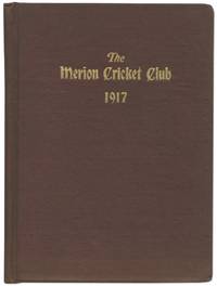 The Merion Cricket Club: Charter, By-Laws, Officers And Members 1917 - Used Books