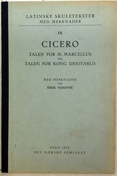 Talen for M. Marcellus og talen for kong…