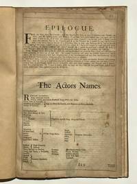 The Life of Henry V. Extracted from the &#039;Fourth Folio&#039; de WILLIAM SHAKESPEARE - 1685