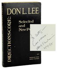 Directionscore: Selected and New Poems [Inscribed and Signed]