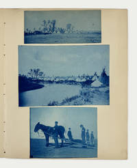Rich Collection of Cyanotypes Showing Scenes Along the Little Bighorn River and Elsewhere