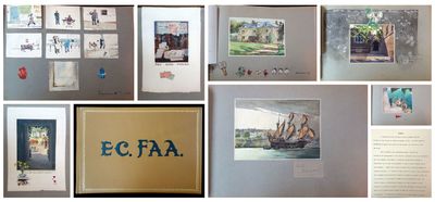 A Watercolor Typescript Album Created...