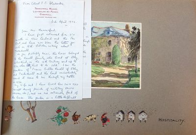 A Watercolor Typescript Album Created...; (photo 6)