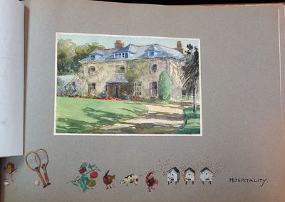 A Watercolor Typescript Album Created...; (photo 7)