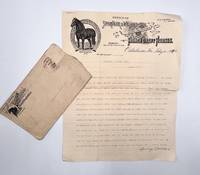 [HORSE BREEDING] Sale Letter to Jasper M. Clark