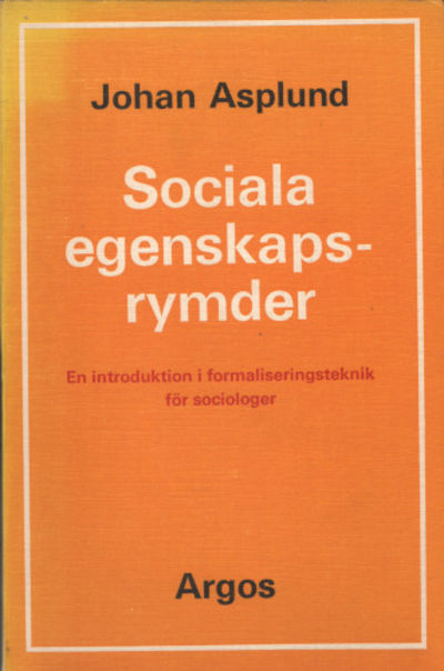 SOCIALA EGENSKAPSRYMDER. En introduktion i…