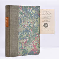 Catalogue des livres imprimés sur vélin de la Bibliothéque du Roi [With:] Catalogue des livres imprimés sur vélin, qui se trouvent dans des Bibliothéques tant publiques que particulières