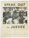 Speak Out for Justice [caption title]