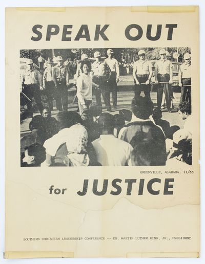 Speak Out for Justice [caption title]