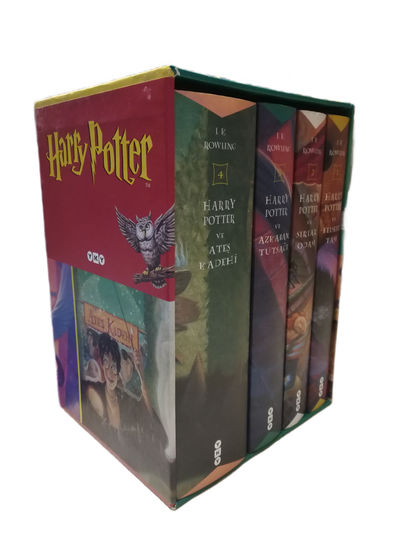 Harry Potter [SPECIAL AND LIMITED TURKISH EDITION, 4 VOLUMES BOX