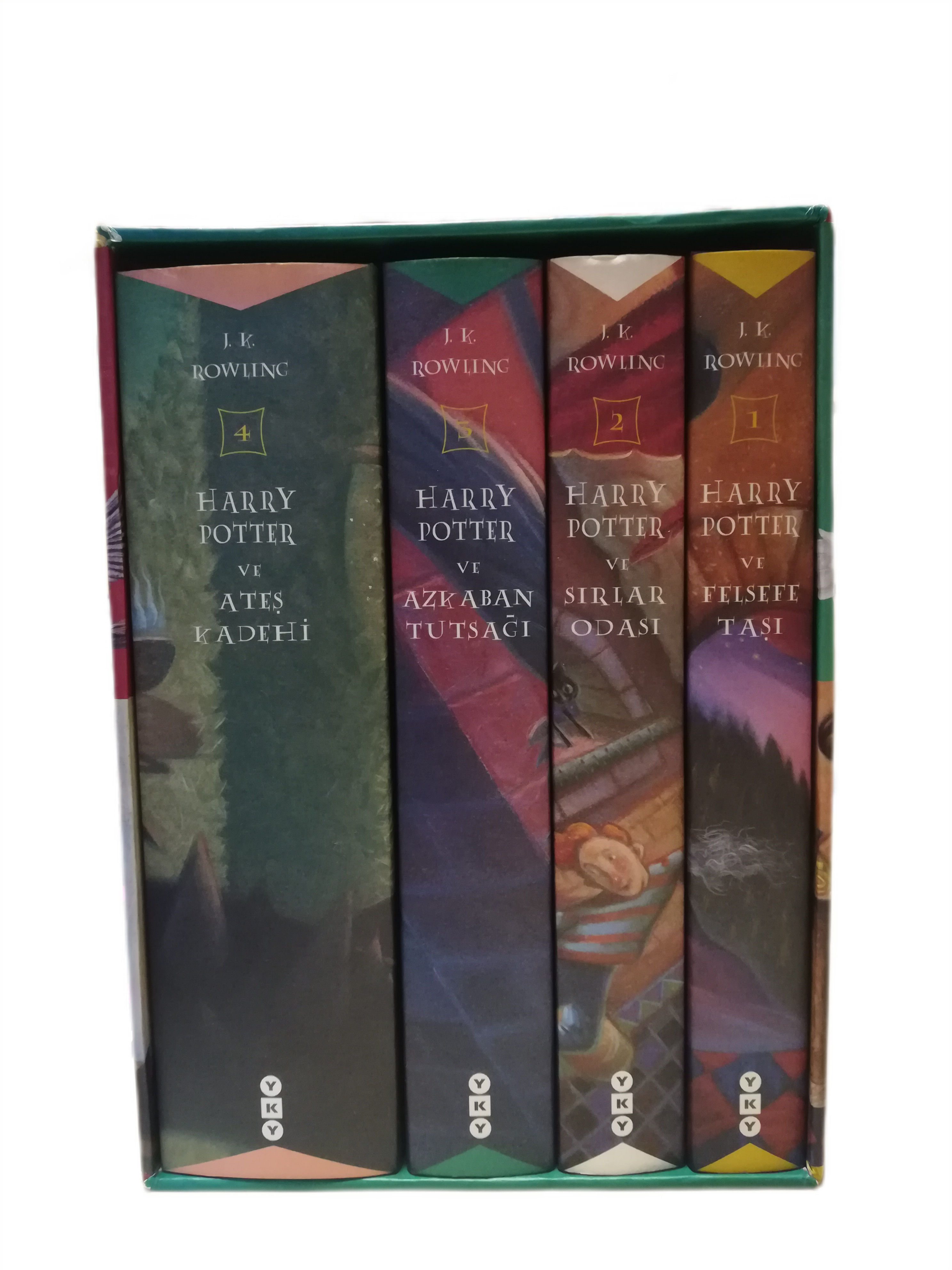 Harry Potter [SPECIAL AND LIMITED TURKISH EDITION, 4 VOLUMES BOX