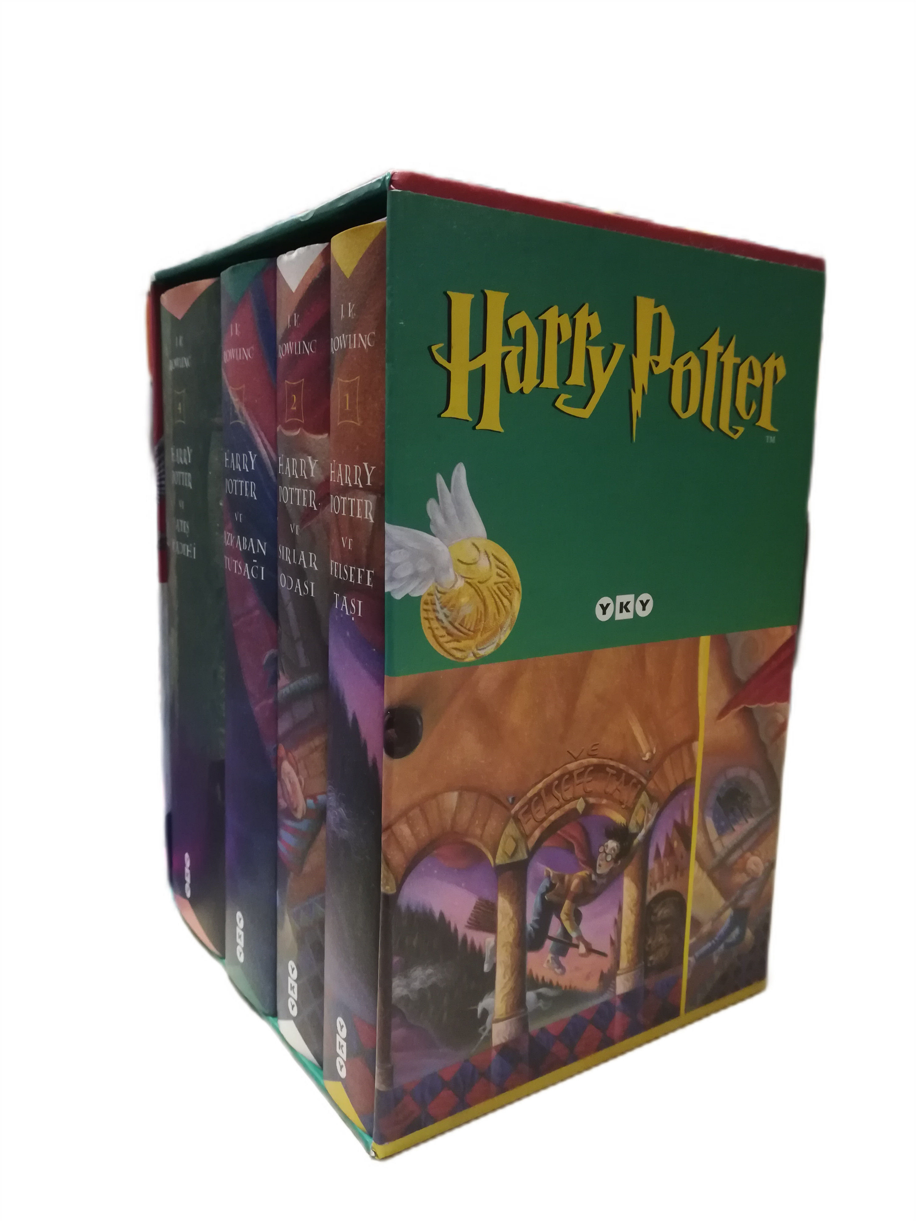 Harry Potter [SPECIAL AND LIMITED TURKISH EDITION, 4 VOLUMES