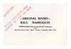 Other Books and So postcard invitation for –Original Books– Raul Marroquin (30 March-17 April 1976)
