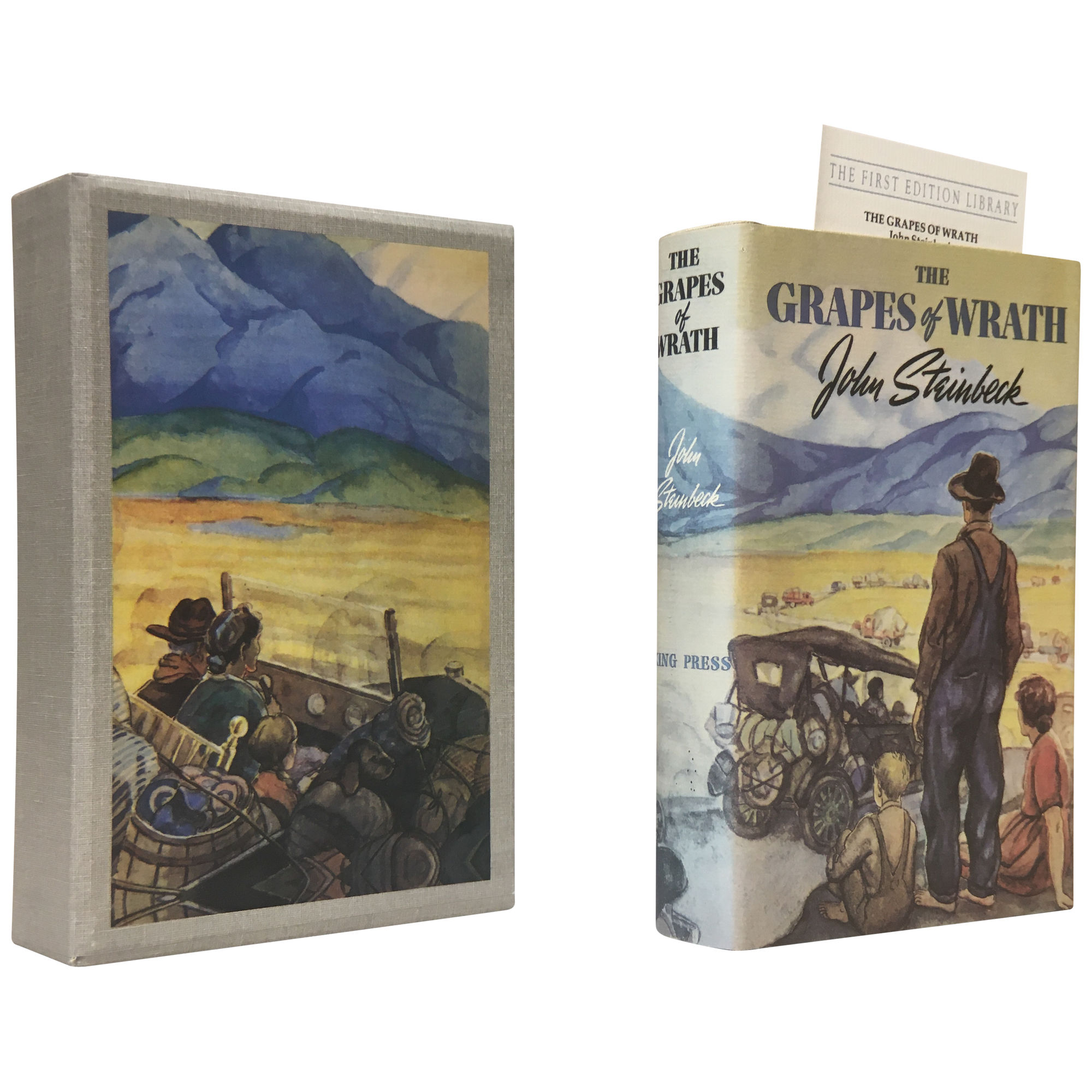 The Grapes of Wrath [First Edition Library] by Steinbeck, John 1990