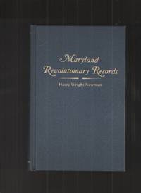cover of Maryland Revolutionary Records Data Obtained from 3,050 Pension Claims And