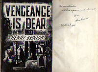 cover of Vengeance is Dear