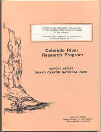 Synthesis and Management Implications of the Colorado River Research Program (Colorado River Research Program Report Technical Report No. 17)