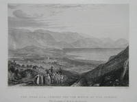 The Dead Sea, Jericho and the Mouth of the Jordan. The Mountains of Moab in the Distance. by Original Steel Engraving - from N. G. Lawrie Books. (SKU: 24038)