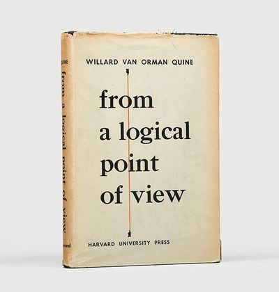 From a Logical Point of View. by QUINE, Willard Van Orman | 1953