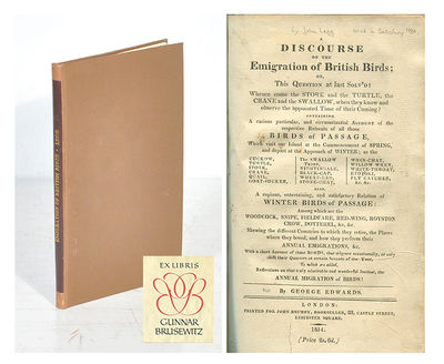 A Discourse on the Emigration of British Birds;…