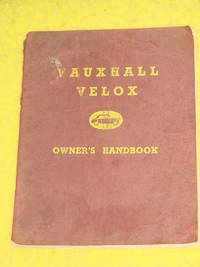 Vauxhall Velox, Owner's Handbook