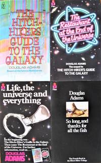 image of The First Four Title in the Hitchkiders Series: The Hitchhikers Guide to the Galaxy, The Restaurant at the End of the World, Life, the Universe and Everything, and So Long, and Thanks for All the Fish