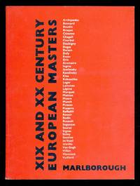 XIX and XX Century European Masters. Paintings Drawings Sculpture by MARLBOROUGH GALLERY, - 1958