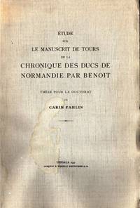 Étude sur le manuscrit de Tours de la Chronique…