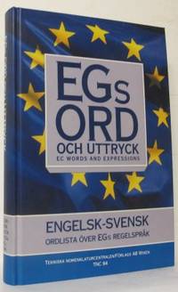 EGs ord och uttryck. EC Words and Expressions.…