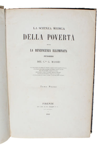La Scienza Medica della Povertà. 3 vol. (photo 2)