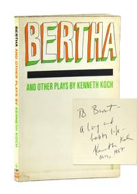 Bertha and Other Plays [Signed and Inscribed]