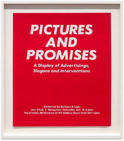 Pictures and Promises: A Display of Advertisings, Slogans, and Interventions (Exhibition Poster)