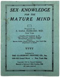 Sex-Knowledge for the Mature Mind