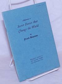 image of Addenda to Secret Forces that Change the World (Preface to the Fourth Printing)