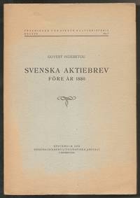 Svenska aktiebrev före år 1800.