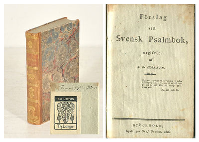 Förslag till svensk psalmbok.