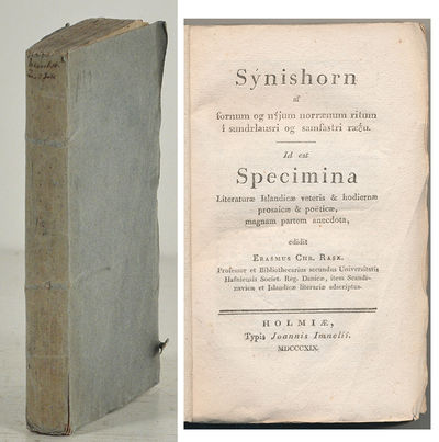 Sýnishorn af fornum og nýjum norrænum ritum i…