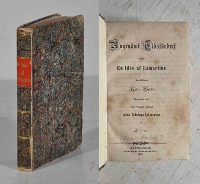 Angenämt tidsfördrif efter en idée af Lamartine…