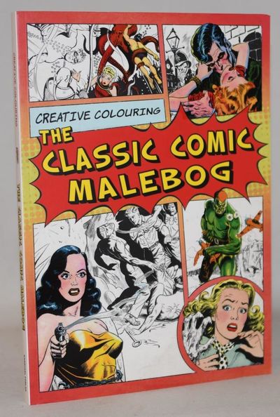 The classic comic malebog - Creative colouring.