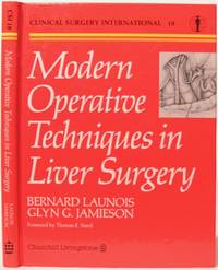 image of Modern Operative Techniques in Liver Surgery: Clinical Surgery International, vol. 18, 1993