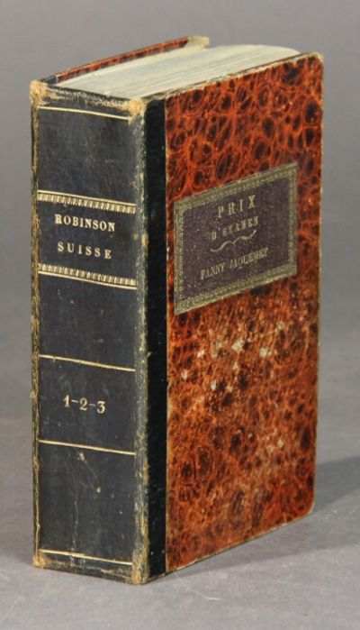 Le Robinson suisse ou journal d'un père de famille naufragé avec ses enfan, traduit de l'allemand de M. Viss et terminé par la baronne de Montolieu. Nouvelle édition, ornée de figures et de la carte de l'ile déserte